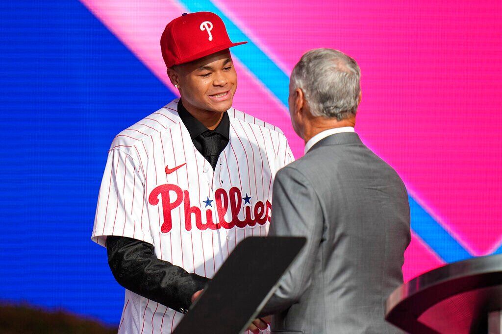 17. Philadelphia Phillies: Justin Crawford, OF, Bishop Gorman HS (NV)